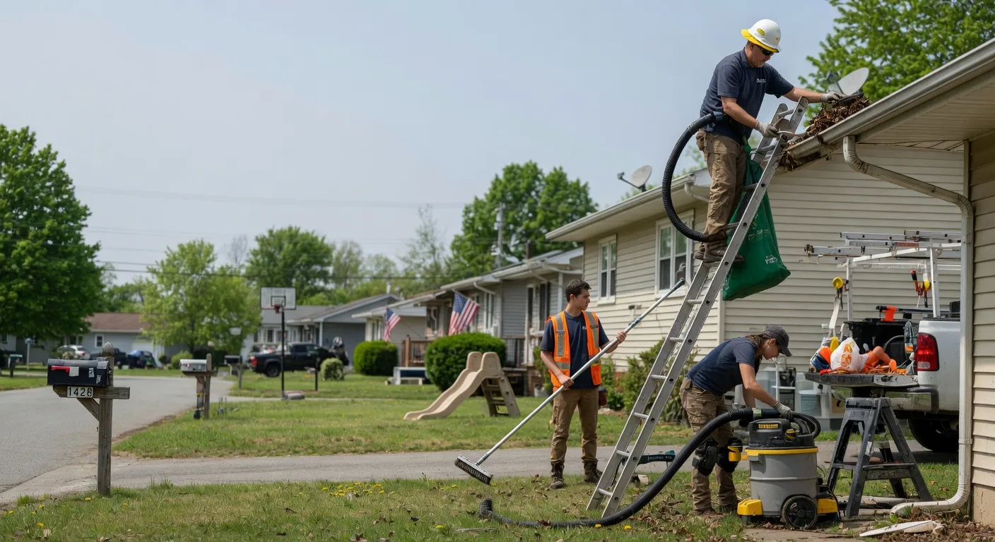 Gutter Installation in Sondheimer, LA near me